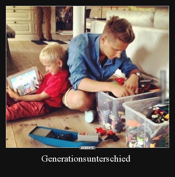 Generationsunterschied..