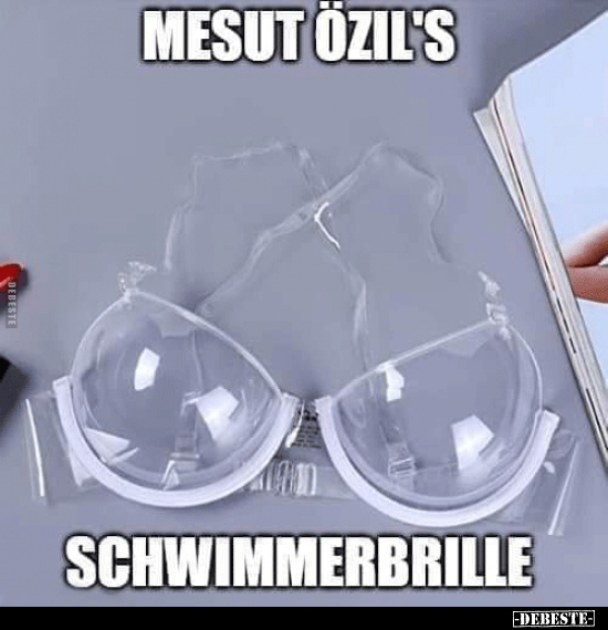 Mesut Özil's Schwimmerbrille.. - Lustige Bilder | DEBESTE.de