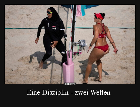 Eine Disziplin - zwei Welten.. - Lustige Bilder | DEBESTE.de