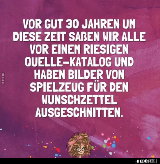 Vor gut 30 Jahren, um diese Zeit, saßen wir alle vor einem.. - Lustige Bilder | DEBESTE.de