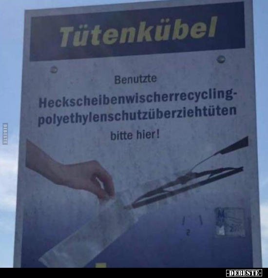 Tütenkübel..