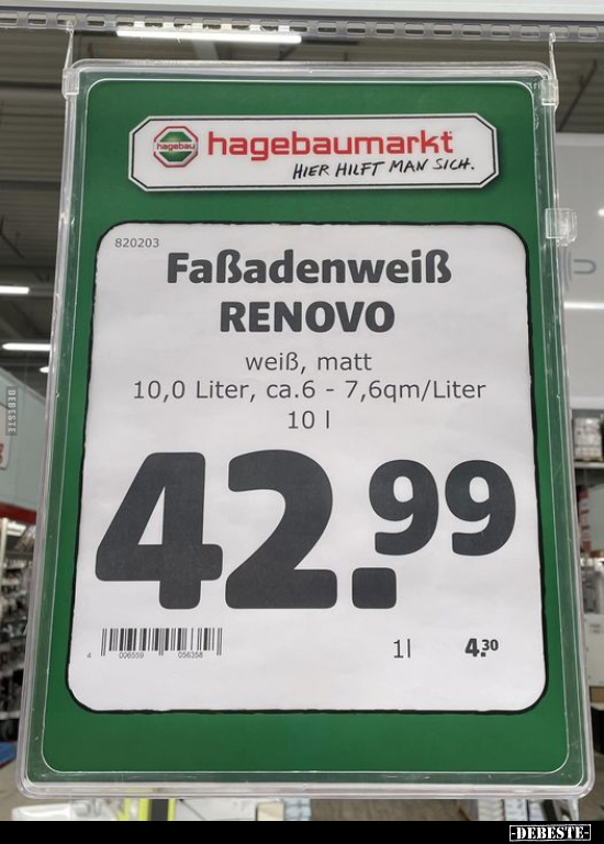 Faßadenweiß RENOVO