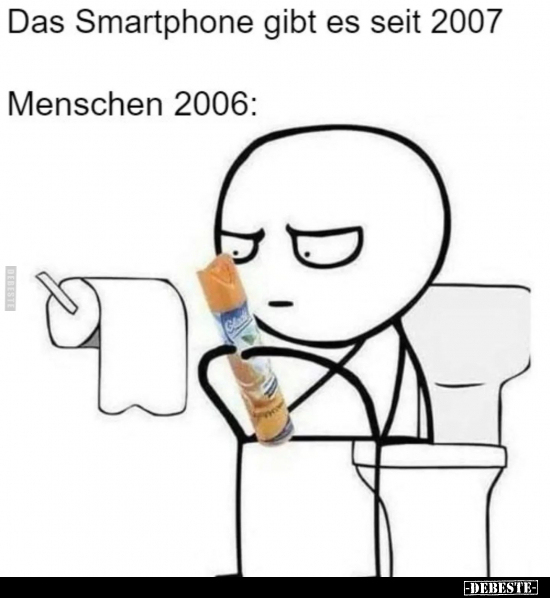 Das Smartphone gibt es seit 2007.. - Lustige Bilder | DEBESTE.de