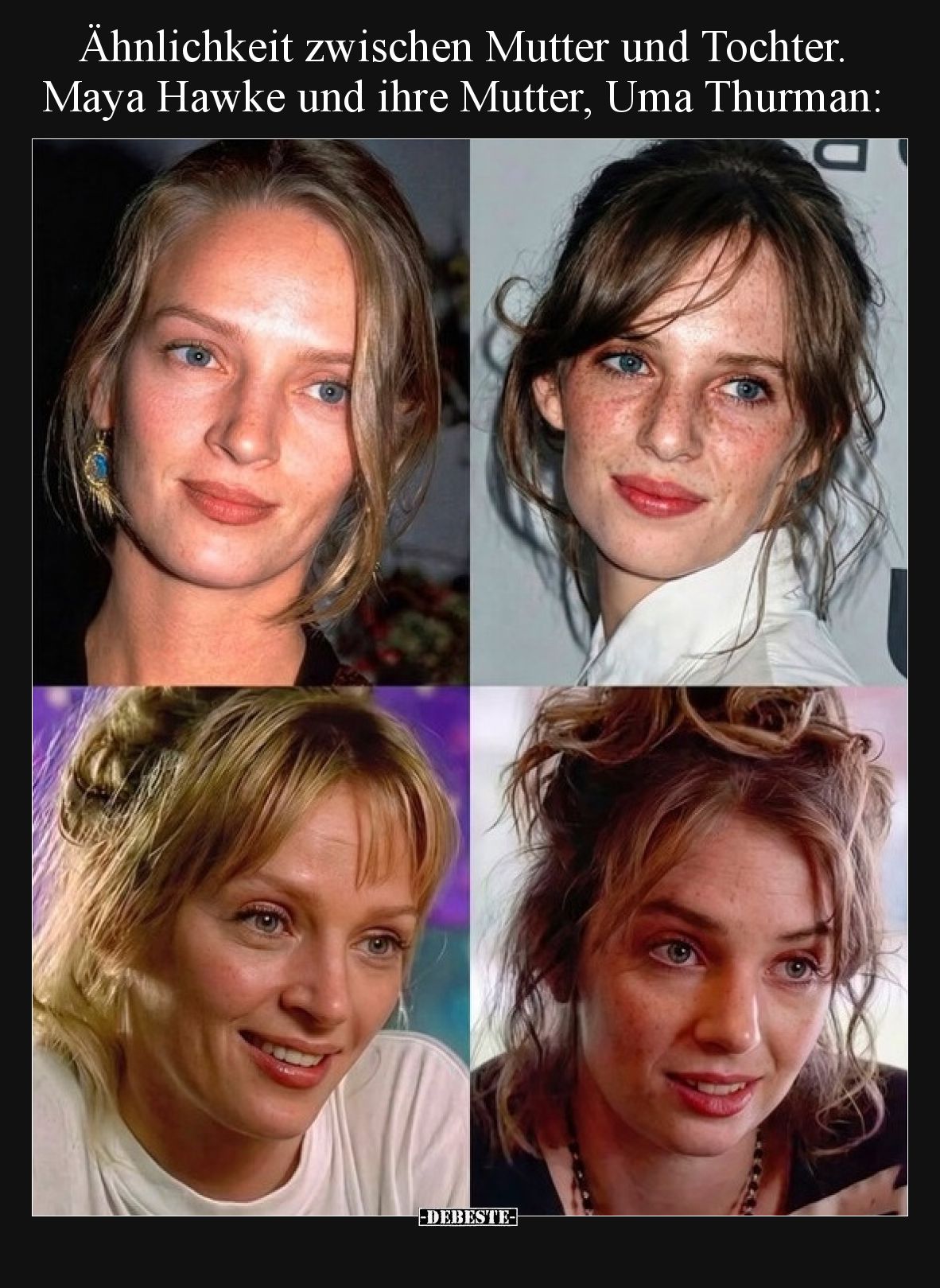 Ähnlichkeit zwischen Mutter und Tochter... - Lustige Bilder | DEBESTE.de