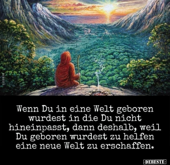 Wenn Du in eine Welt geboren wurdest.. - Lustige Bilder | DEBESTE.de