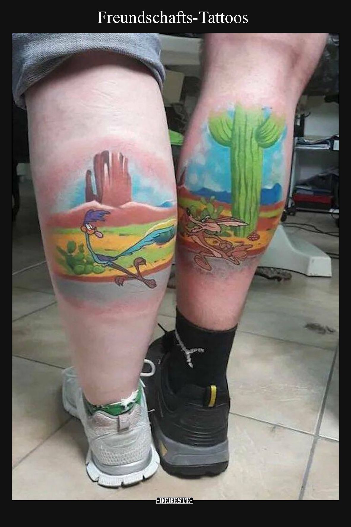 Freundschafts-Tattoos.. - Lustige Bilder | DEBESTE.de