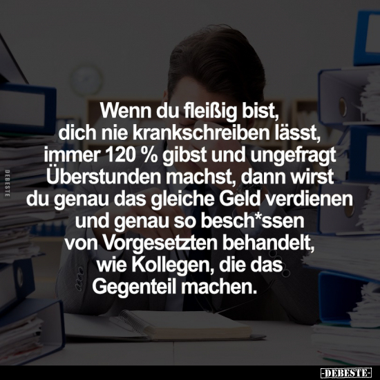 Wenn du fleißig bist.. - Lustige Bilder | DEBESTE.de