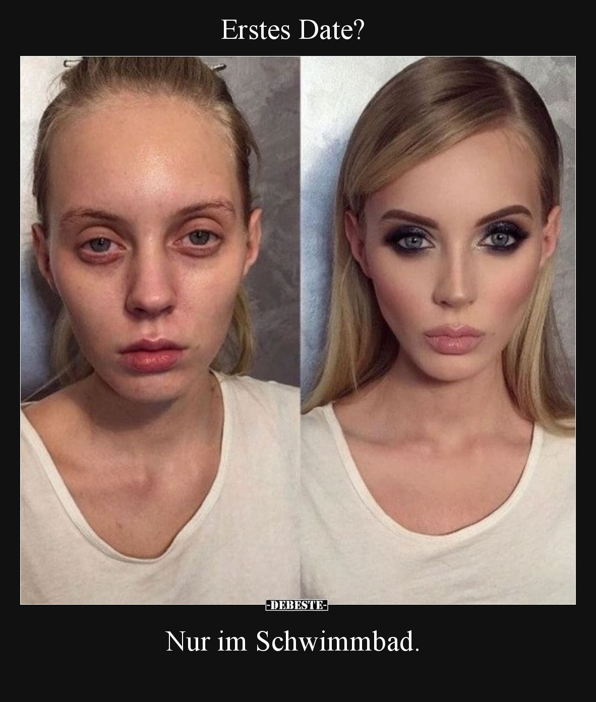 Erstes Date?

Nur im Schwimmbad.