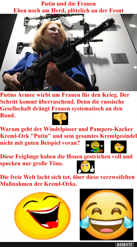 Putin, die vollkommene Hilflosigkeit und eine weitere Verzweiflungstat! - Lustige Bilder | DEBESTE.de