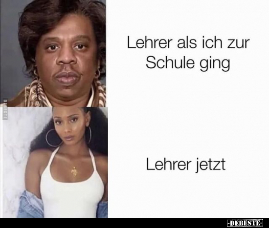 Lehrer als ich zur Schule ging / Lehrer jetzt.. - Lustige Bilder | DEBESTE.de