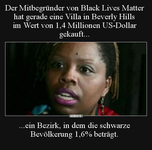 Der Mitbegründer von Black Lives Matter hat gerade eine.. - Lustige Bilder | DEBESTE.de