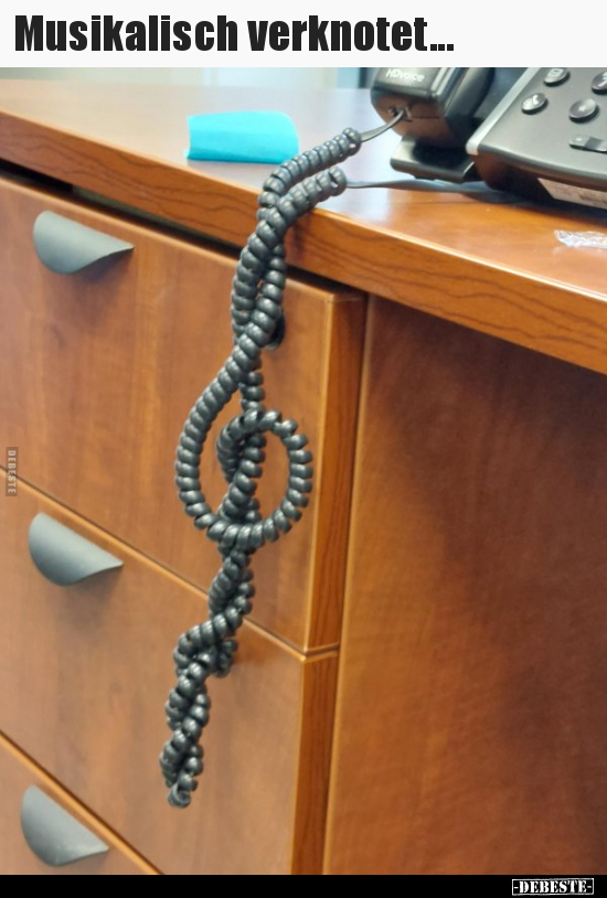 Musikalisch verknotet...