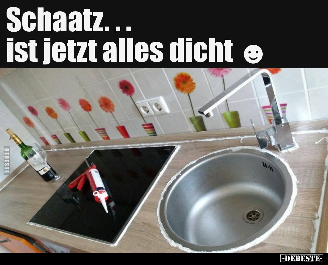 Schaatz... ist jetzt alles dicht.