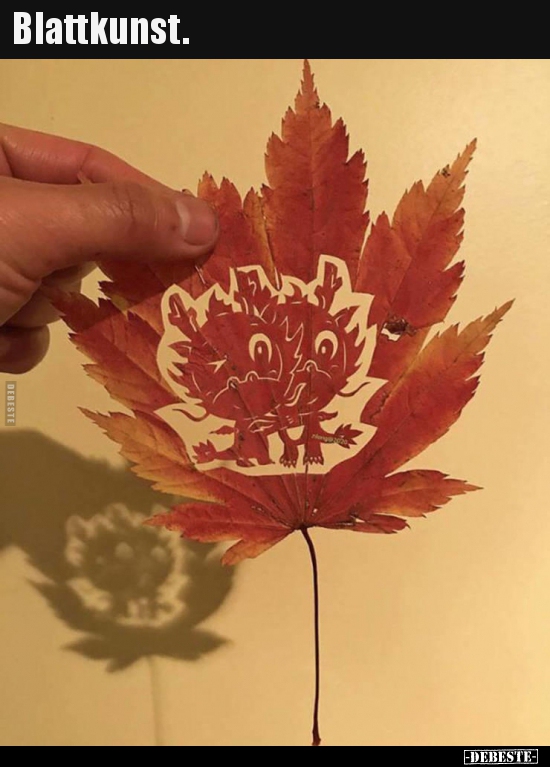 Blattkunst...